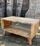 Small Coffee Table - Recycled Wood - Great Useful Things