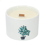 Botanical Wooden Wick Soy Candles (Medium Size) - Great Useful Things