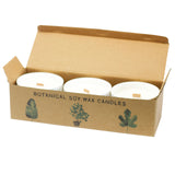 Botanical Wooden Wick Soy Candles (Medium Size) - Great Useful Things