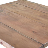 Square Folding Coffee Table - 50cm - Recycled Wood - Great Useful Things