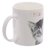 Porcelain Mug - Kitten Design