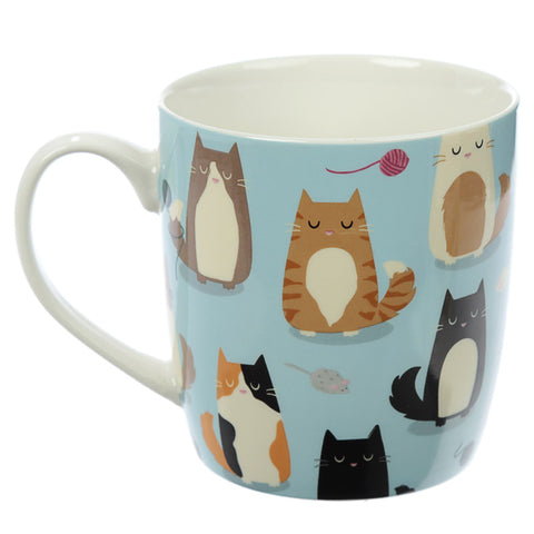 Porcelain Mug - Cat Design - Great Useful Things