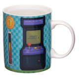 Heat Colour Changing Porcelain Mug - Retro Gaming Design