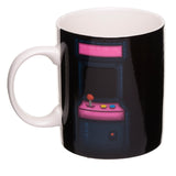 Heat Colour Changing Porcelain Mug - Retro Gaming Design