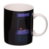 Heat Colour Changing Porcelain Mug - Retro Gaming Design