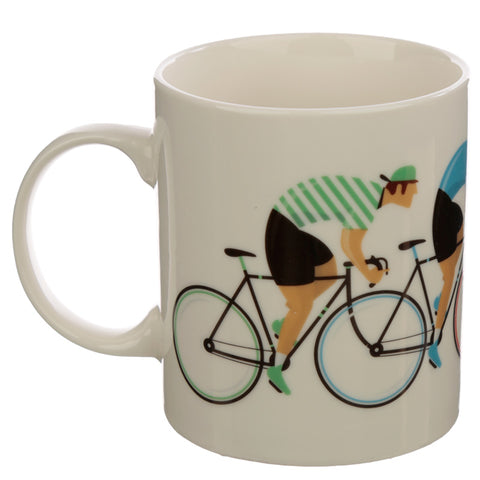 Porcelain Mug - Bicycle Design - Great Useful Things
