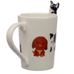 Ceramic Mug -French Bulldog on Handle