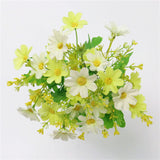 Daisy Bouquet/Silk (7 branches/28 flower heads) - Great Useful Things