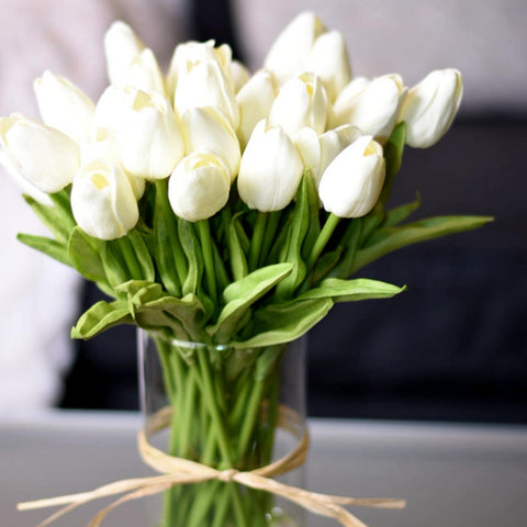 Tulip (Artificial Flower/ Real Touch) - 10 pcs - Great Useful Things