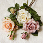 Rose Branch - Faux Flowers - Great Useful Things