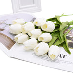 Tulip (Artificial Flower/ Real Touch) - 10 pcs - Great Useful Things