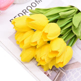 Tulip (Artificial Flower/ Real Touch) - 10 pcs - Great Useful Things