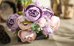 Peonies - Artificial Silk Flowers - Great Useful Things