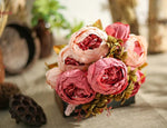 Peonies - Artificial Silk Flowers - Great Useful Things