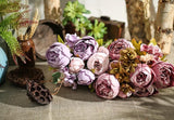 Peonies - Artificial Silk Flowers - Great Useful Things