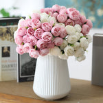 Tea Rose - Silk Bouquets (27 pcs) - Great Useful Things