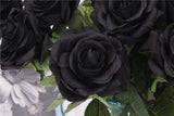 Dark-coloured Artificial Flowers  - 15 pcs - Great Useful Things