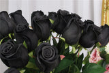 Dark-coloured Artificial Flowers  - 15 pcs - Great Useful Things