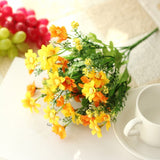 Daisy Bouquet/Silk (7 branches/28 flower heads) - Great Useful Things