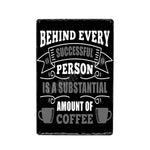 Vintage Tin Metal Sign - Coffee theme - Great Useful Things