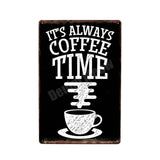 Vintage Tin Metal Sign - Coffee theme - Great Useful Things