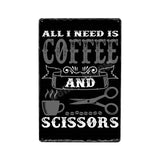 Vintage Tin Metal Sign - Coffee theme - Great Useful Things