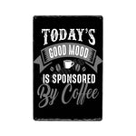 Vintage Tin Metal Sign - Coffee theme - Great Useful Things