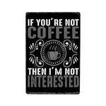 Vintage Tin Metal Sign - Coffee theme - Great Useful Things