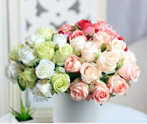 Rose Bouquet/Faux - 12 pcs - Great Useful Things