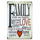 Vintage Tin Metal Sign - Inspirational theme - Great Useful Things