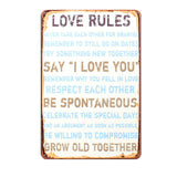 Vintage Tin Metal Sign - Inspirational theme - Great Useful Things