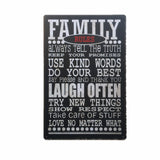 Vintage Tin Metal Sign - Inspirational theme - Great Useful Things