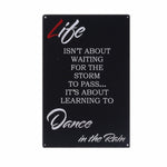 Vintage Tin Metal Sign - Inspirational theme - Great Useful Things