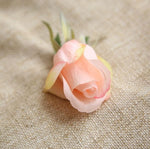 Roses (Silk)- 5 Faux Flower Heads - Great Useful Things