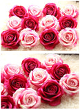 Roses (Silk)- 5 Faux Flower Heads - Great Useful Things