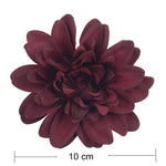 Chrysanthemum - Faux Silk Flower Head - (10 pcs) - Great Useful Things