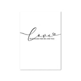 Love was made for me and you - Canvas Print - Great Useful Things