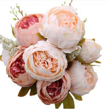 Peonies - Artificial Silk Flowers - Great Useful Things