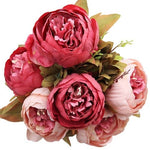 Peonies - Artificial Silk Flowers - Great Useful Things