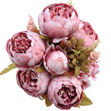 Peonies - Artificial Silk Flowers - Great Useful Things