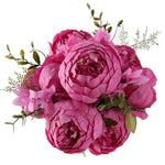 Peonies - Artificial Silk Flowers - Great Useful Things