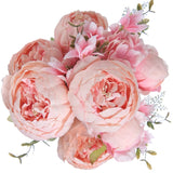 Peonies - Artificial Silk Flowers - Great Useful Things