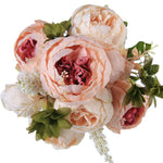 Peonies - Artificial Silk Flowers - Great Useful Things