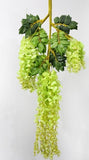 Artificial Wisteria Flower Vines - Silk - 110 cm - Great Useful Things