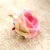 Roses (Silk)- 5 Faux Flower Heads - Great Useful Things