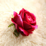 Roses (Silk)- 5 Faux Flower Heads - Great Useful Things