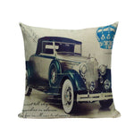 Home Cushion Cover - Vintage Cars - Great Useful Things