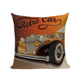 Home Cushion Cover - Vintage Cars - Great Useful Things