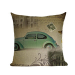 Home Cushion Cover - Vintage Cars - Great Useful Things