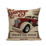 Home Cushion Cover - Vintage Cars - Great Useful Things